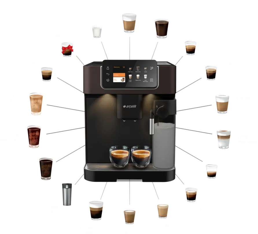 Arçelik EM 9495 Imperium Barista®, 5. fotoğraf