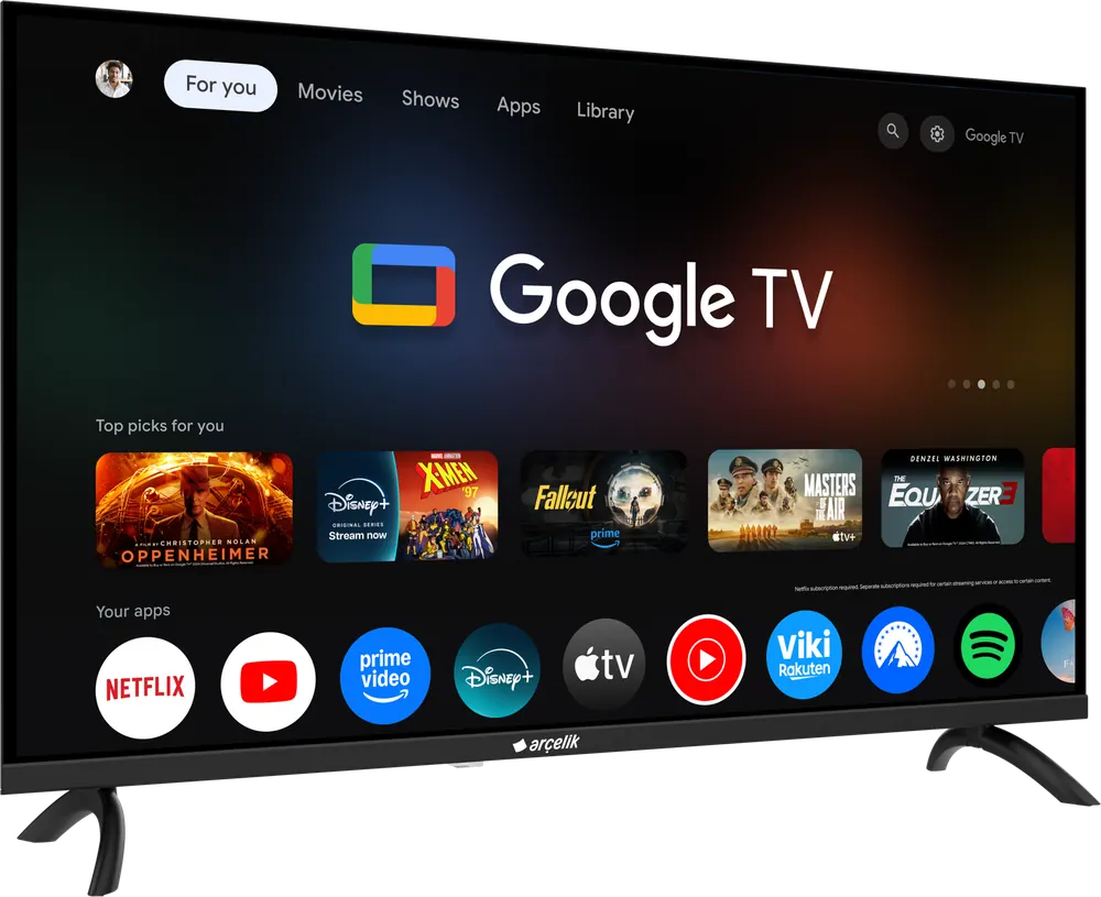 Arçelik QLED 32" HD Google TV - A 632 D, 3. fotoğraf